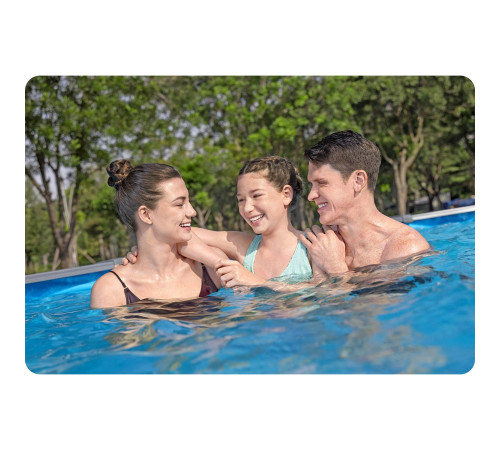 Basen ogrodowy panelowy całoroczny 732x366x132 cm 13w1 Bestawy 561CW