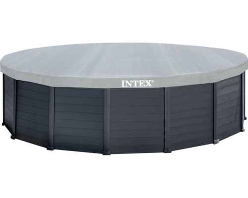 Басейн Intex 478x124 см - графітовий