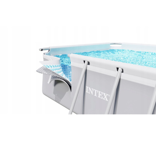 Басейн каркасний овальний 18в1 INTEX 26796, 503 x 274 x 122 см, сірий Басейн каркасний овальний 18в1 INTEX 26796, 503 x 274 x 122 см, сірий