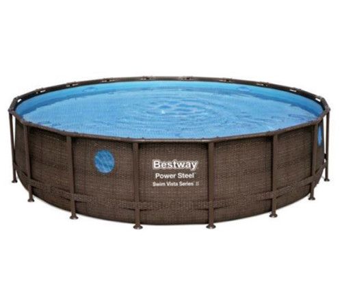 Каркасний басейн Bestway Power Steel Swim VISTA 549 x 122 см