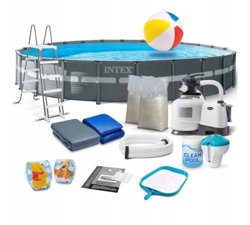 Басейн каркасний 17в1 Intex 26340 732 х 132 см