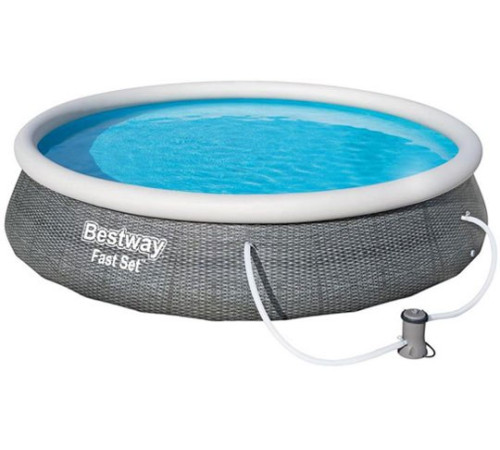Басейн надувний Bestway Fast Set 396 см