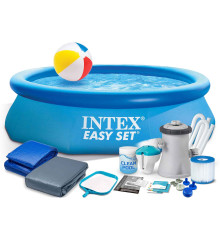 Басейн надувний 16в1 INTEX 28122, 305 x 76 см, блакитний