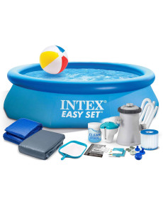 Басейн надувний 16в1 INTEX 28122, 305 x 76 см, блакитний