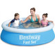 Басейн надувний Bestway 57392, 183 см
