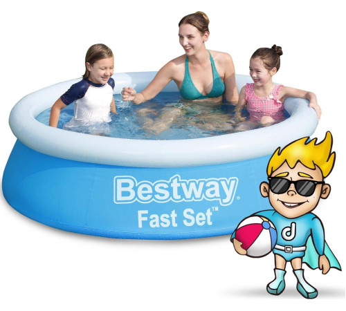 Басейн надувний Bestway 57392, 183 см Басейн надувний Bestway 57392, 183 см