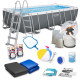 Басейн каркасний прямокутний 17в1 Bestway 56466N, 549x274x122 см