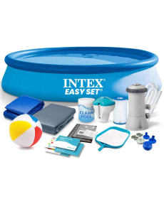 Басейн надувний 15в1 INTEX 28132, 366 x 76 см, блакитний