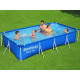 Басейн каркасний прямокутний 8в1 Bestway 56424 Steel Pro 400 x 211 см