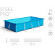 Басейн каркасний прямокутний 8в1 Bestway 56424 Steel Pro 400 x 211 см
