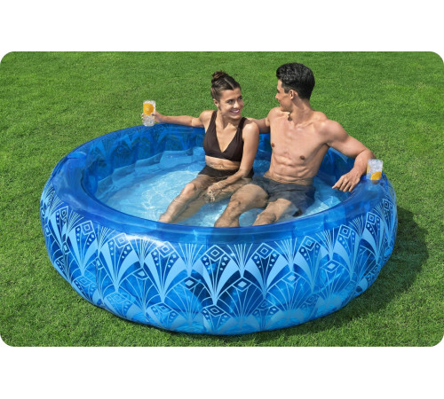 Басейн надувний Bestway 54479 BOHEMIAN BLUE 168 x 53 см Басейн надувний Bestway 54479 BOHEMIAN BLUE 168 x 53 см