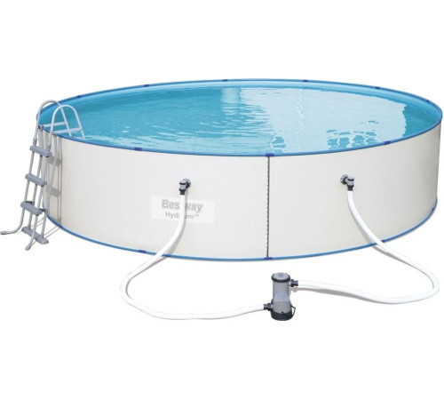 Басейн каркасний 3в1 Bestway 56386 Hydrium 460 см - білий Басейн каркасний 3в1 Bestway 56386 Hydrium 460 см - білий
