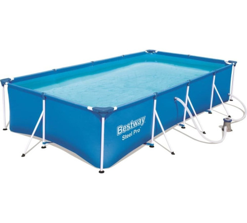 Басейн каркасний прямокутний Bestway 56424 Steel Pro 400 x 211 см Басейн каркасний прямокутний Bestway 56424 Steel Pro 400 x 211 см