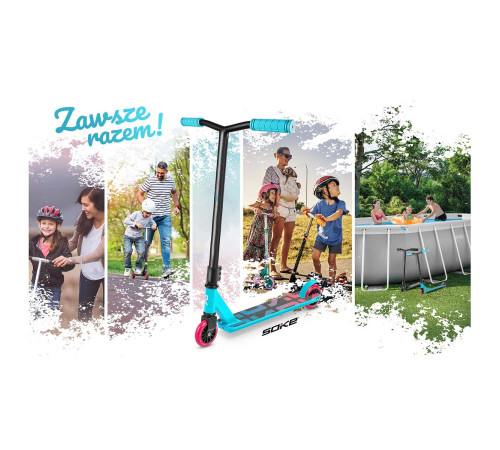 Басейн каркасний 22в1 Intex 26378 975 х 488 х 132 см з самокатом Soke GO