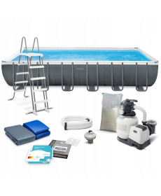 Басейн каркасний 10в1 Intex 26364 732 х 366 х 132 см