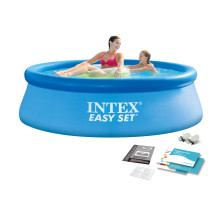 Басейн надувний INTEX 28110, 244 x 76 см, блакитний