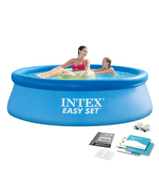 Басейн надувний INTEX 28110, 244 x 76 см, блакитний