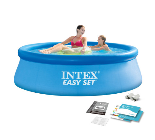 Басейн надувний INTEX 28110, 244 x 76 см, блакитний Басейн надувний INTEX 28110, 244 x 76 см, блакитний