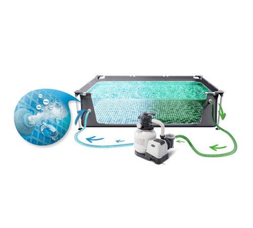 Басейн каркасний 21в1 Intex 26378 975 х 488 х 132 см