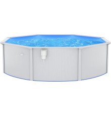 Басейн каркасний vidaXL 460 x 120 см, білий