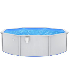 Басейн каркасний vidaXL 460 x 120 см, білий
