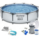 Басейн каркасний 10в1 Bestway 56408 Steel Pro Max 305 см