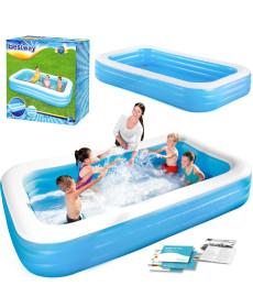 Басейн надувний дитячий Bestway 54009 305x183x56 см 