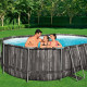 Басейн каркасний овальний 18в1 Bestway 5611R, 610 x 366 x 122 см + самокат