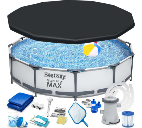 Басейн каркасний 16в1 Bestway 56416 Steel Pro Max 366 см Басейн каркасний 16в1 Bestway 56416 Steel Pro Max 366 см
