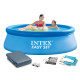 Басейн надувний 2в1 INTEX 28110, 244 x 76 см, блакитний