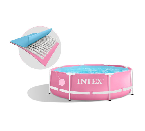 Басейн каркасний INTEX 28292, 244 x 76 см, рожевий Басейн каркасний INTEX 28292, 244 x 76 см, рожевий