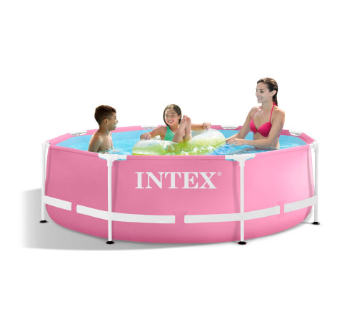 Басейн каркасний INTEX 28292, 244 x 76 см, рожевий Басейн каркасний INTEX 28292, 244 x 76 см, рожевий