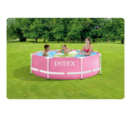 Басейн каркасний INTEX 28292, 244 x 76 см, рожевий Басейн каркасний INTEX 28292, 244 x 76 см, рожевий