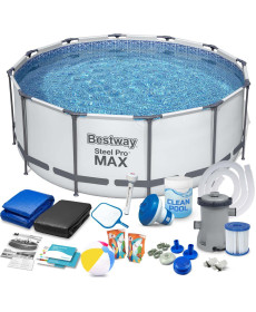 Басейн каркасний Bestway Steel Pro Max 427 см 17в1 (56595)