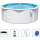 Басейн каркасний 6в1 Bestway 56574 Hydrium 360 см - білий