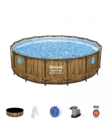 Басейн каркасний 7в1 Bestway Power Steel Swim Vista Series 488 x 122 см