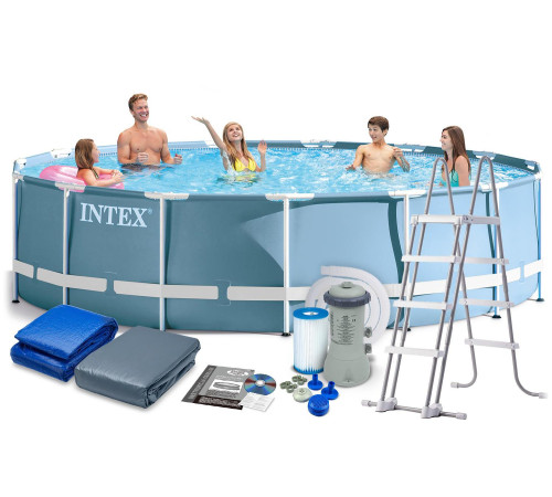 Басейн каркасний 6в1 INTEX 26726, 457 x 122 см 