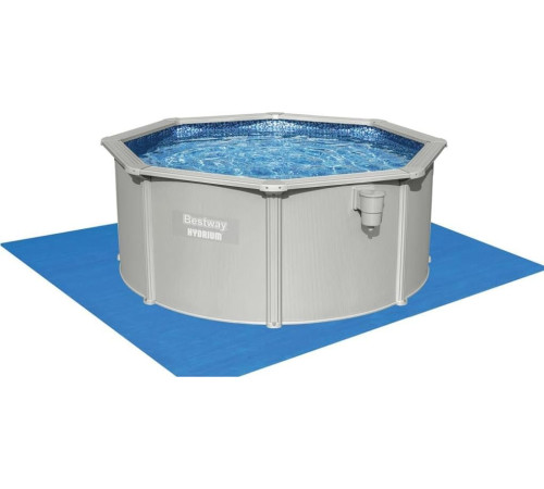 Басейн каркасний Bestway Hydrium з аксесуарами, 300 x 120 см, світло - сірий Басейн каркасний Bestway Hydrium з аксесуарами, 300 x 120 см, світло - сірий