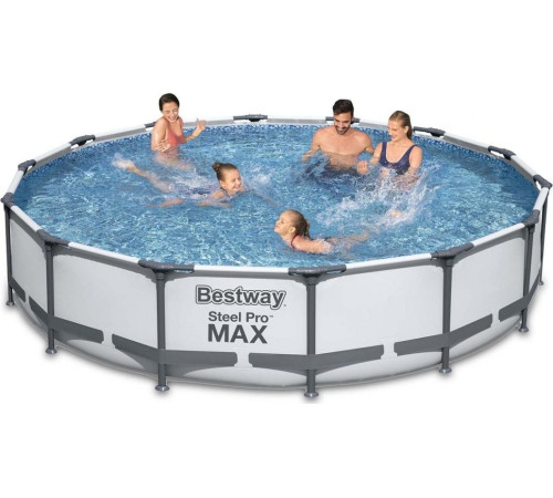 Басейн каркасний Bestway Steel Pro Max 427см 9в1 (56595)