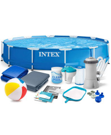 Басейн каркасний 16в1 INTEX 28212, 366 x 76 см, синій