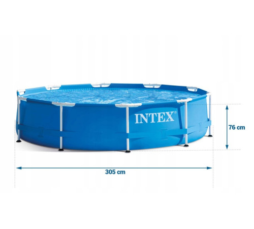 Басейн каркасний INTEX 28200, 305 x 76 см, синій Басейн каркасний INTEX 28200, 305 x 76 см, синій