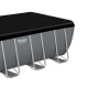 Басейн каркасний прямокутний 18в1 Bestway 56670, 488 x 244 x 122 см