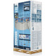 Басейн каркасний овальний 10в1 Bestway 56586 Hydrium 500 x 360 см, світло-сірий