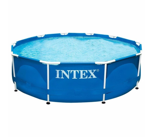 Каркасний басейн Metal Frame Pool Intex 28200 305 x 76см - синій Каркасний басейн Metal Frame Pool Intex 28200 305 x 76см - синій