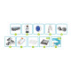 Басейн каркасний прямокутний 10в1 Bestway 56457N, 412 x 201 x 122 см