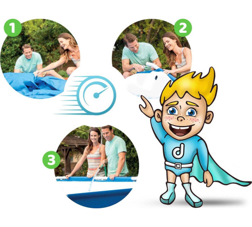 Басейн каркасний 15в1 Bestway 56677, 305 x 76 см Басейн каркасний 15в1 Bestway 56677, 305 x 76 см