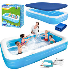 Басейн надувний прямокутний 3в1 Bestway 54009, 305 x 183 x 56 см