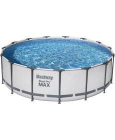 Басейн каркасний 16в1 Bestway 56438 Steel Pro Max 457 см 