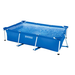 Каркасний басейн Rectangular Frame Pool Intex 28271 (260 x 160 x 65см) - синій