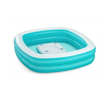 Басейн надувний Bestway 54446 з плаваючим столом Sippin' Summer 218 x 218 x 48 см 